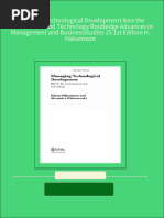 PDF Managing Technological Development Ikea The Environment and Technology Routledge Advances in Management and Businessstudies 25 1st Edition H. Hakansson Download