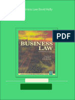 Full Business Law David Kelly Ebook All Chapters