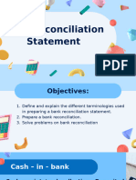 Bank Reconciliation Statement