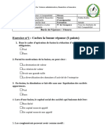 Contrôle Final Comptabilité Financière Approfondie 2024