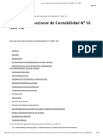 Norma Internacional de Contabilidad (NIC 16)