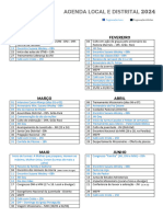 Agenda Local e Distrital 2024 INCNI