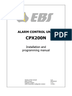 CPX200N Installer Manual EN v1.6