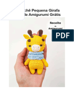 PDF Croche Pequena Girafa Receita de Amigurumi Gra 230424 230829