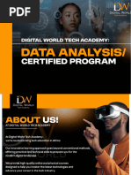 Data Analytics Syllabus