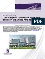 SB 15-59 The European Convention On Human Rights in The United Kingdom