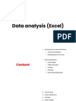 Module 3 - Data Analysis in Excel