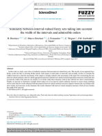 Similarity Between Interval-Valued Fuzzy Sets Taking Into Account The Width of The Intervals and Admissible Orders