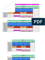 Formato Horario Personal Online