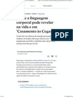 O Que A Linguagem Corporal Pode Revelar Na Vida e em 'Casamento Às Cegas' - Estadão - Removed