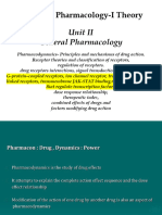 1 - BP404T - Unit II - A - Pharmacodynamics