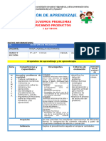 SESIÓN - RESOLVEMOS - PROBLEMAS 22may