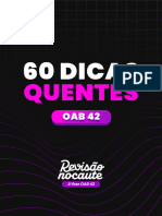 Dicas Nocaute Oab 42 PDF 1