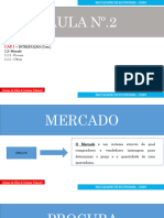 Aula Nº02 - Mercado, Procura, Oferta e Equilibrio