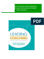 Immediate Download Leading Student Centered Coaching Building Principal and Coach Partnerships 1st Edition Diane Sweeney Ebooks 2024