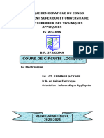 Cours de Circuits Logiques g2 Electronique 2020-2021