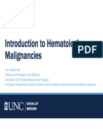 Session 1 - Intro To Heme Malignancies