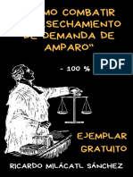 Desechamiento de Demandas de Amparo