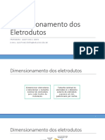 Dimensionamento Dos Eletrodutos e Proteções