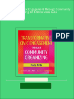 (FREE PDF Sample) Transformative Civic Engagement Through Community Organizing 1st Edition Maria Avila Ebooks