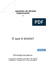 Fundamentos Do Direito Empresarial