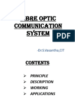 Fibre Optic Communication System