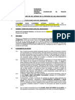 Demanda de Exoneracion de Alimentos