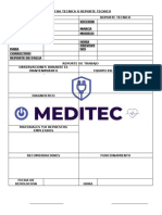 Eqd 500 Ficha Tecnica o Reporte Tecnica Eqd