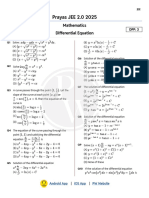 Differential Equation DPP 03 of Lec 04 Prayas JEE 2 0 2025