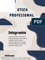 Presentación Proyecto de Negocio Formas Orgánicas Profesional Azul y Beis PDF