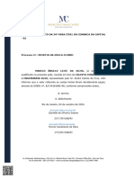 Ao Juízo de Direito Da 34 Vara Cível Da Comarca Da Capital - RJ