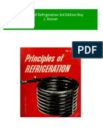 Immediate Download Principles of Refrigeration 3rd Edition Roy J. Dossat Ebooks 2024