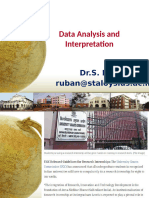 Data Analysis and Interpretation - Oct 21st 2023