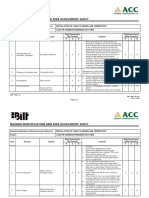 Risk Assessment ACC-INSTALLATION OF CABLE GLANDING & TERMINATION