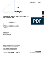 Manual Fujtsu 9000 Btu Inverter