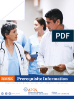 RMSK Prerequisites