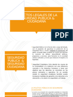 Aspectos Legales de La Seguridad Publica & Ciudadana en Tijuana B.C