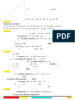 Nombres Complexes 4ème SC Informatiques