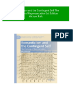 Romanticism and The Contingent Self The Challenge of Representation 1st Edition Michael Falk Download PDF