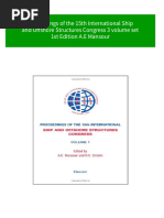 (FREE PDF Sample) Proceedings of The 15th International Ship and Offshore Structures Congress 3 Volume Set 1st Edition A.E Mansour Ebooks