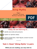 Viking Myths Stage 4 Comp - Teaching Slides