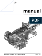 Manual: Installation and Operating Instructions