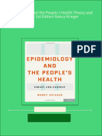 Buy Ebook Epidemiology and The People S Health Theory and Context 1st Edition Nancy Krieger Cheap Price