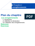 Les Enregistrement Et Les Fichiers