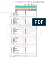 CGL - 6 Result-Output