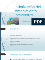 Calendarizacion Del Mantenimeinto Preventivo - 081934