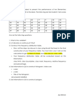 Frequency Table, Histogram, and Polygon