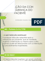 A Atuação Da Ccih Na Segurança Do Paciente