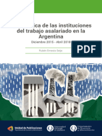 La Dinámica de Las Instituciones Del Trabajo Asalariado en La Argentina - Rubén Seijo