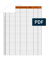 Preloved Sales MONITORING SHEET